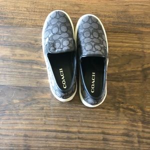 coach slip on shoes
